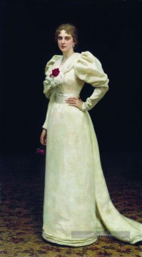  1895 Art - portrait de l p steinheil 1895 Ilya Repin